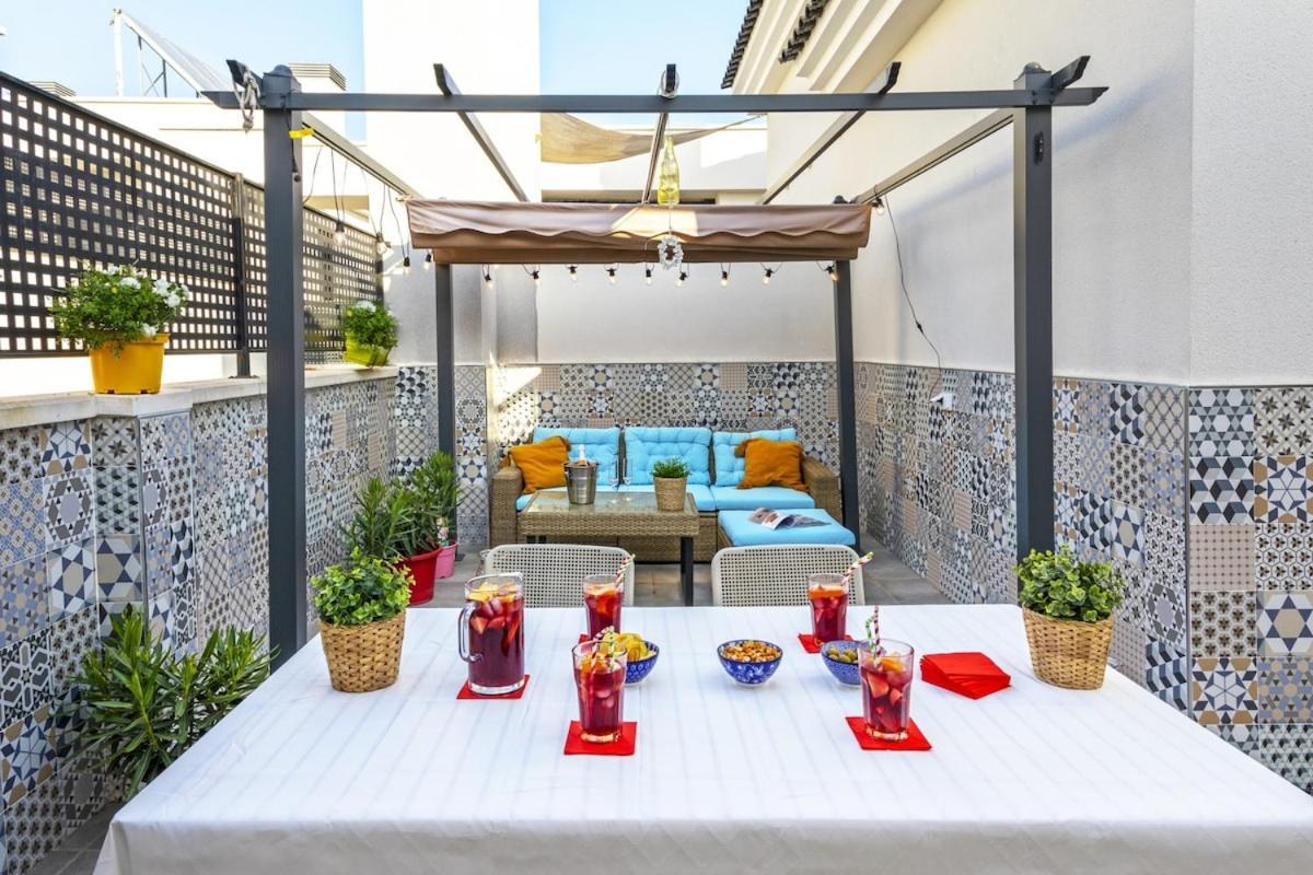 -Malagasunapts- Privateterrace Freeparking Pool Εξωτερικό φωτογραφία